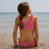 Maillot de bain 2 pièces Zebra rose