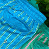 Maillot de bain homme Rayé bleu et vert