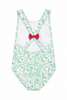Maillot de bain 1 pièce Bunny vert