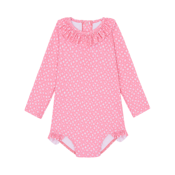 Body anti-UV Col volant Pâquerette