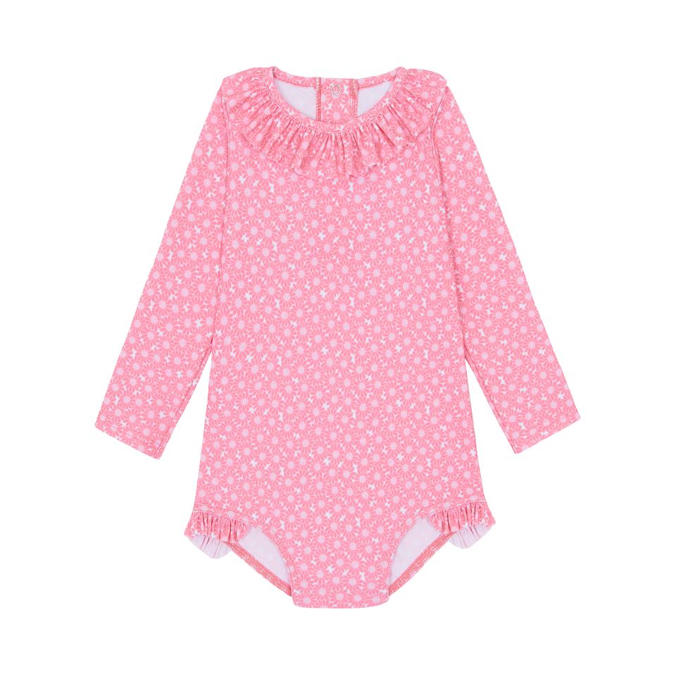 Body anti-UV Col volant Pâquerette