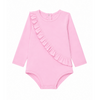 Body anti-UV Col rond rose