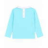 Haut anti-UV Col Claudine agua