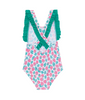 Maillot de bain 1 pièce Framboise