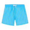 Maillot de bain homme Rayé bleu et vert
