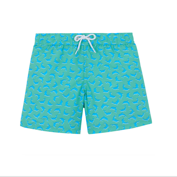 Maillot de bain garçon Dauphin uni