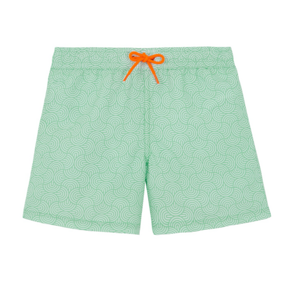 Maillot de bain garçon Arabesque Vert