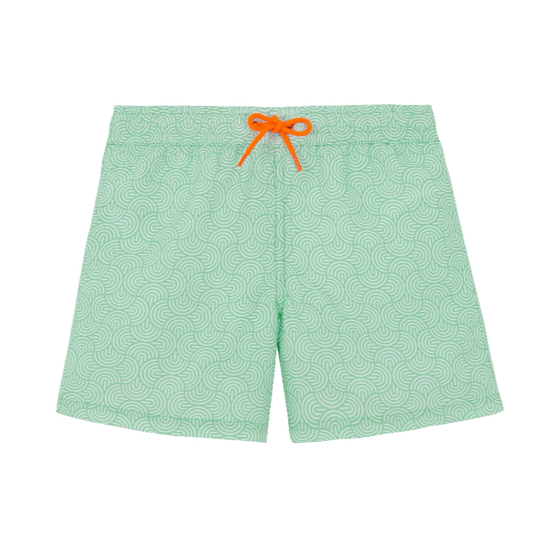 Maillot de bain garçon Arabesque Vert