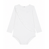 Body anti-UV Col rond blanc