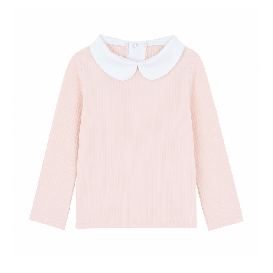 Haut anti-UV Col Claudine pastel