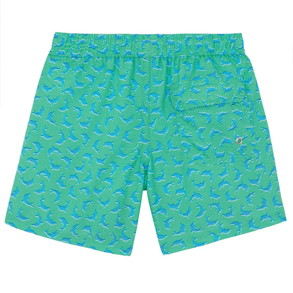 BOX RAYURES VERT Papa-Garçon