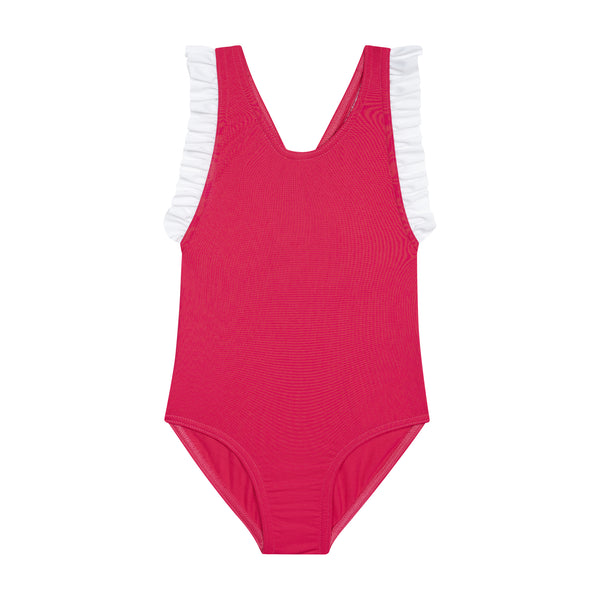 Maillot de bain 1 pièce Framboise