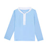 Col Mao bleu clair