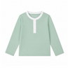 Haut anti-UV Col Mao olive