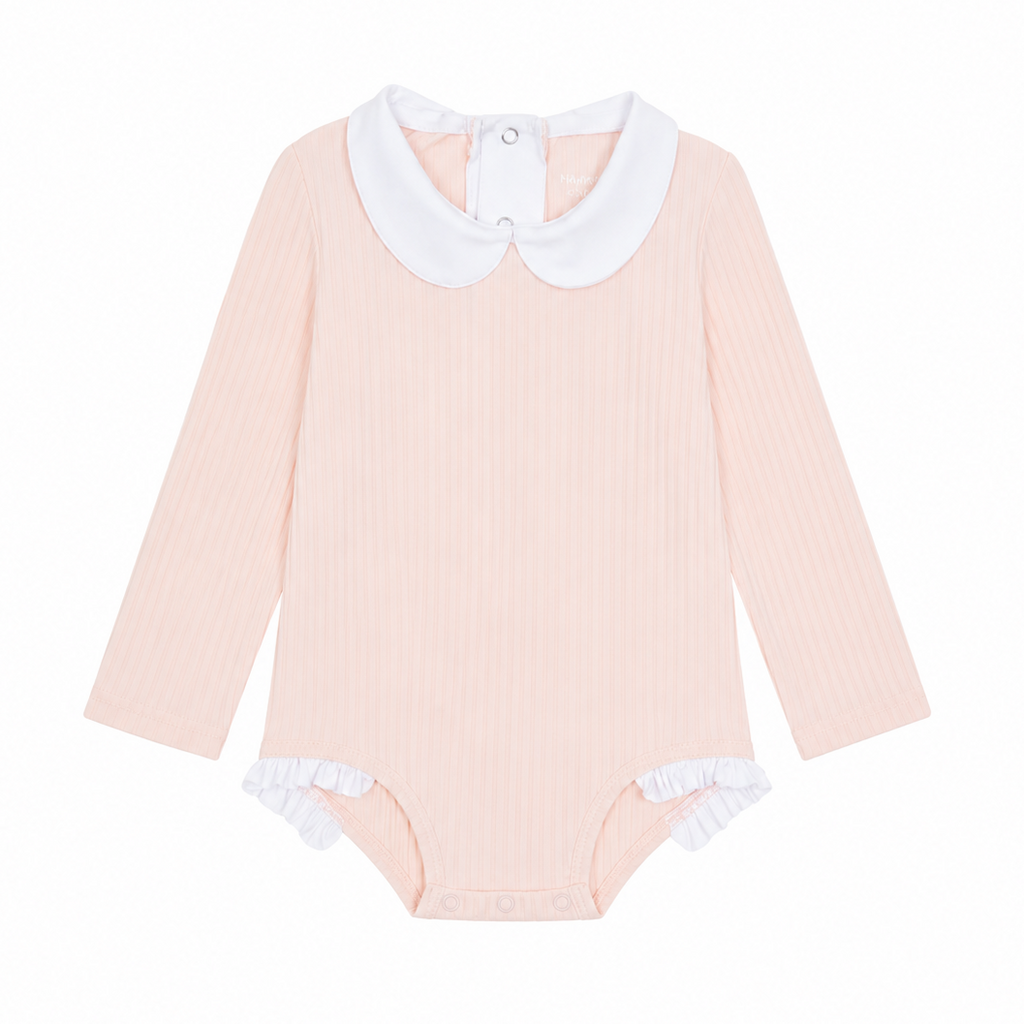 Body anti-UV Col Claudine pastel