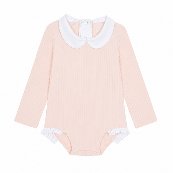 Body anti-UV Col Claudine pastel