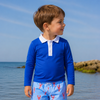 Haut anti-UV Col Polo royal