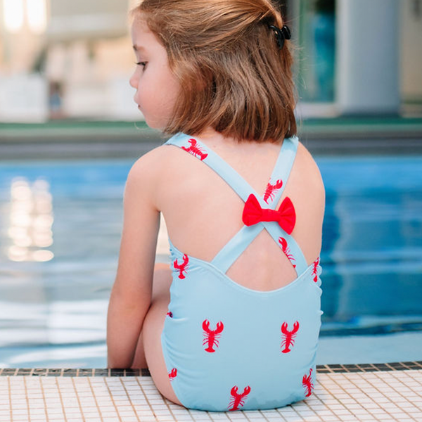 Maillot de bain 1 pièce Homard