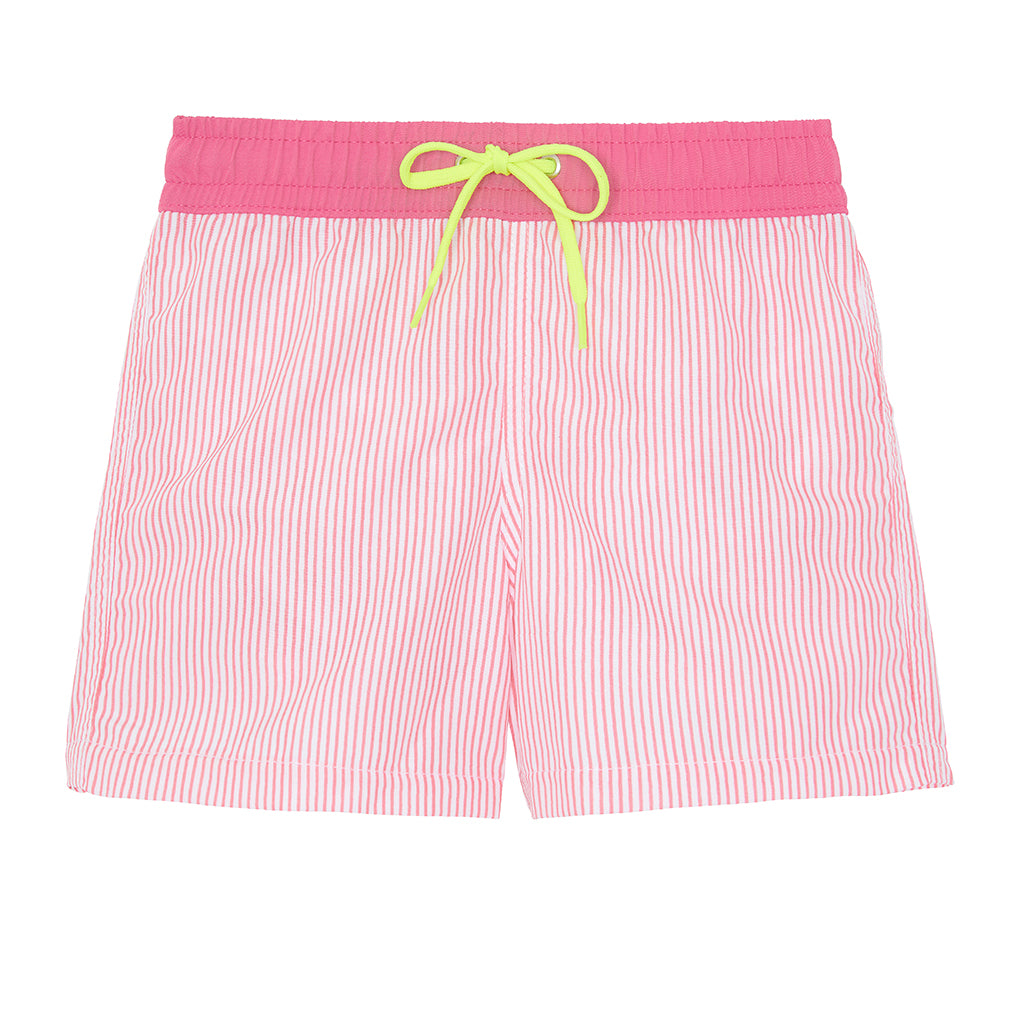 Maillots de bain Homme Rayé rose – Happy Duck