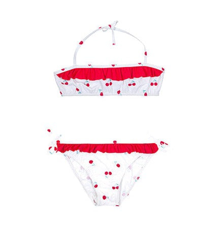 Maillot de bain 2 pièces Cerise